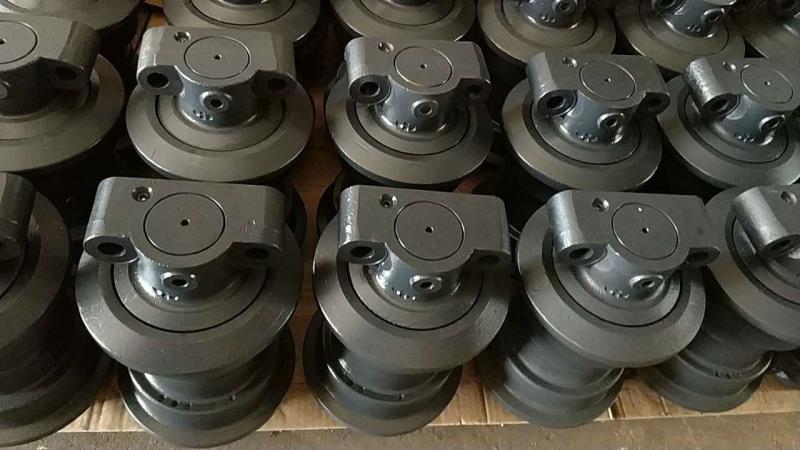 How the excavator undercarriage parts working?